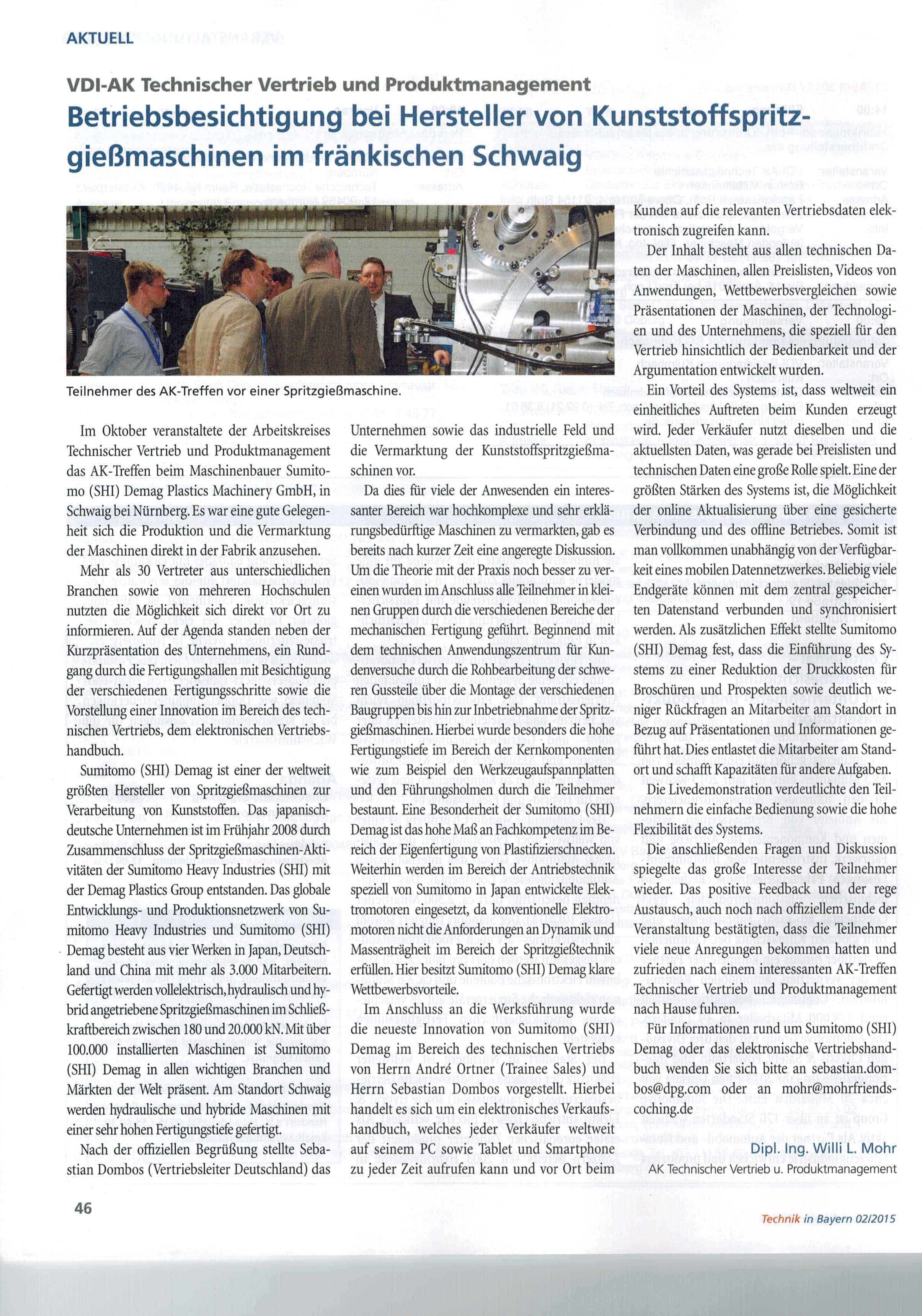 Betriebsbesichtigung-Sumitomo-Demag TIB-02-2015-1